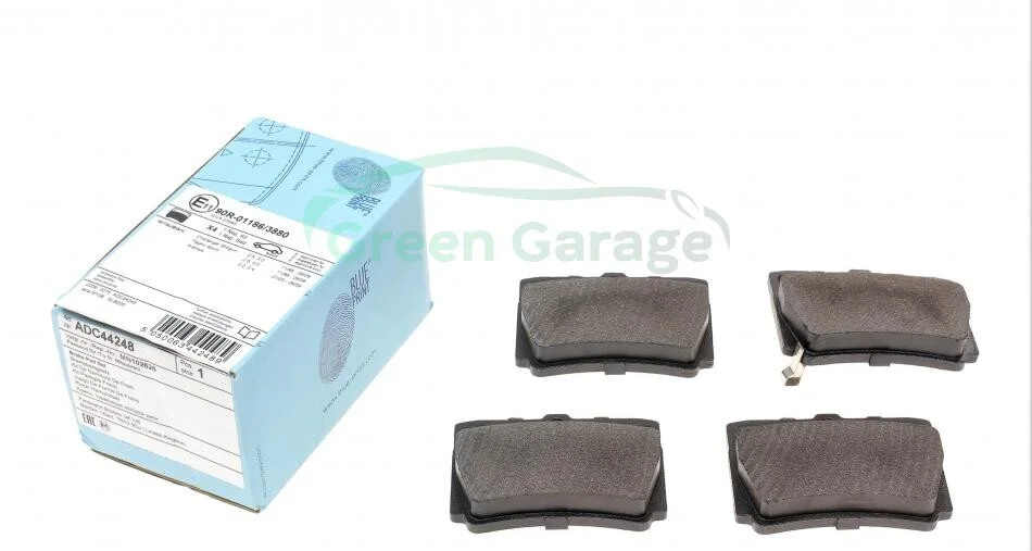 Колодки тормозные дисковые задние Mitsubishi (пр-во Blue Print) BLUE PRINT ADC44248 (фото 1)