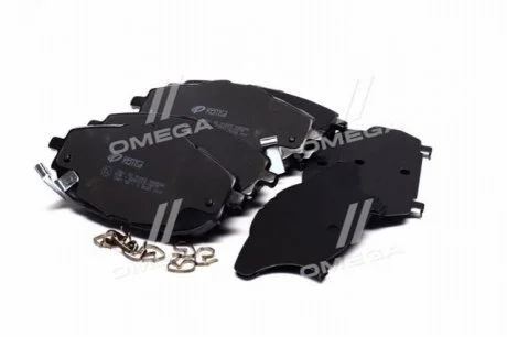 Колодка торм. TOYOTA AURIS 1.3-2.0 2012-,COROLLA 1.33-1.8 2013- передн. (пр-во) REMSA 1561.02