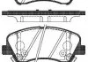 Колодка торм. диск. HYUNDAI ACCENT RB 11-/KIA RIO 11- передн. (пр-во) REMSA 1488.02 (фото 1)