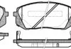 Колодка гальм. диск. HYUNDAI ix35 передн. (вир-во) REMSA 1302.02 (фото 3)