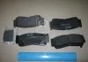 Колодка гальм. диск. HYUNDAI SANTA FE, задн. (вир-во) REMSA 1239.02 (фото 2)