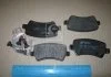 Колодка торм. диск. FORD GALAXY 06-,S-MAX 06-;VOLVO S60,V60 10- задн. (пр-во) REMSA 1236.00 (фото 2)