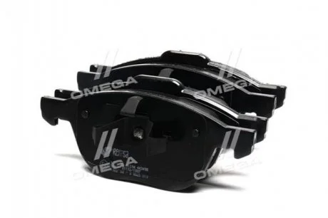 Колодка торм. диск. FORD FOCUS, MAZDA 3,5, VOLVO C70, S40, передн. (пр-во) REMSA 1082.00
