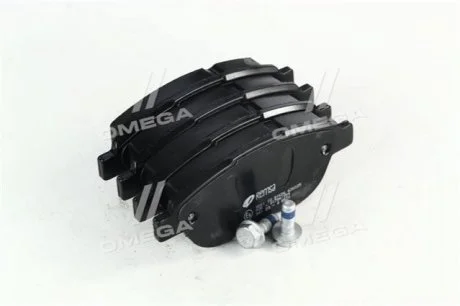 Колодка торм. диск. CITROEN C3, C4, PEUGEOT 207, 307 передн. (пр-во) REMSA 0841.00