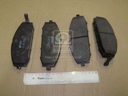 Колодка торм. диск. NISSAN PATROL передн. (пр-во) REMSA 0711.04
