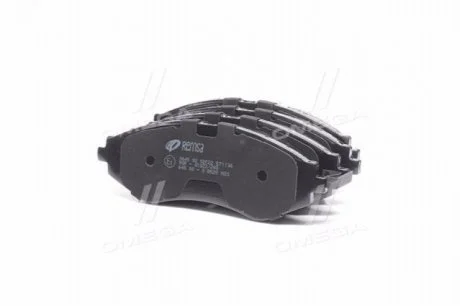 Колодка гальм. диск. DAEWOO LANOS 1.6 16V, NUBIRA, передн. (вир-во) REMSA 0645.02