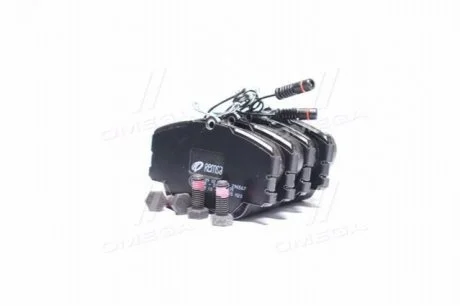 Колодка торм. диск. MB 190 (W201), E-CLASS (W124) передн. (пр-во) REMSA 0189.02