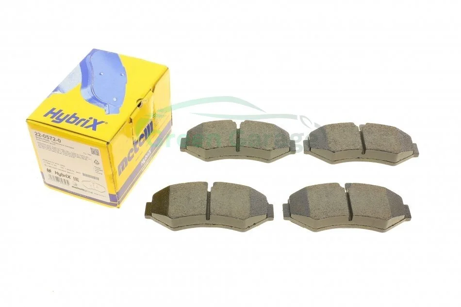 Комплект гальмівних колодок з 4 шт. дисків METELLI 2205720 (фото 1)