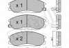 Комплект гальмівних колодок з 4 шт. дисків METELLI 22-0364-0 (фото 1)