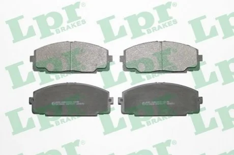 Комплект гальмівних колодок з 4 шт. дисків LPR 05P577