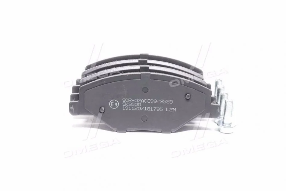 Колодка торм. диск. SKODA FABIA 1.2-1.6 2007-2014, VW POLO 1.6 2010- передн. (пр-во) LPR 05P1795 (фото 1)