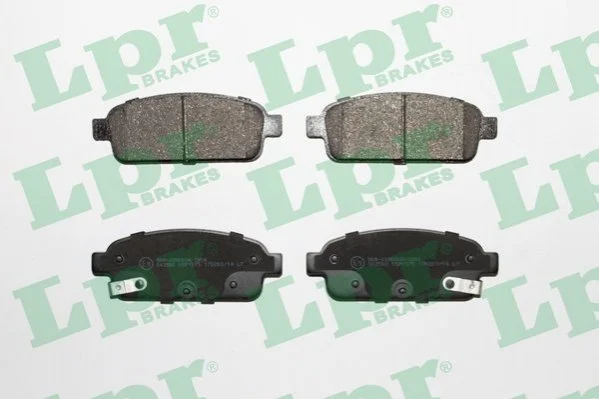 Комплект гальмівних колодок з 4 шт. дисків LPR 05P1575 (фото 1)