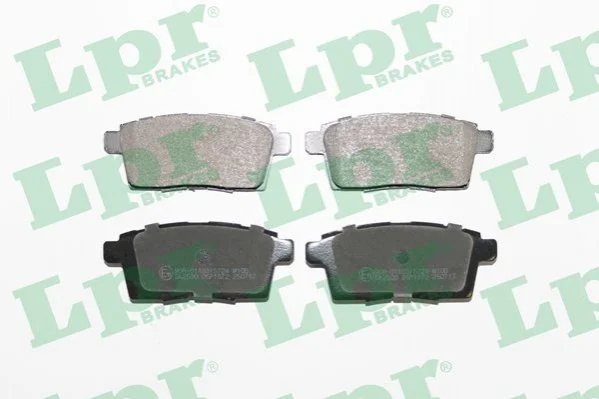 Комплект гальмівних колодок з 4 шт. дисків LPR 05P1572 (фото 1)
