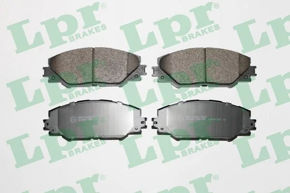 Колодка торм. диск. TOYOTA RAV 4 передн. (пр-во) LPR 05P1282 (фото 1)