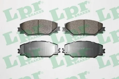 Колодка торм. диск. TOYOTA RAV 4 передн. (пр-во) LPR 05P1282