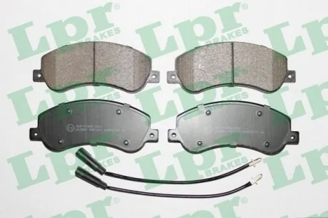 Колодки передние RWD, 2.4-3.2TDCI LPR 05P1260