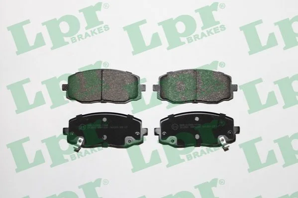 Комплект гальмівних колодок з 4 шт. дисків LPR 05P1220 (фото 1)
