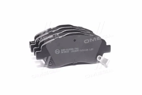 Колодка торм. диск. TOYOTA AVENSIS (T25), COROLLA V передн. (пр-во) LPR 05P1114
