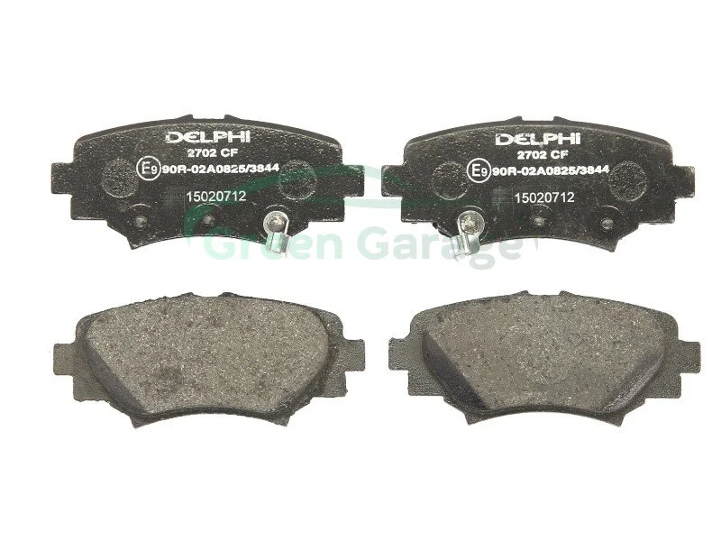 Комплект гальмівних колодок з 4 шт. дисків DELPHI LP2702 (фото 1)