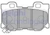Комплект гальмівних колодок з 4 шт. дисків DELPHI LP2157 (фото 1)