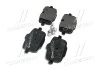 Колодка торм. диск. BMW 5 (F10,F11) 11-,6 (F12) 640I,650I CABRIO 11- задн. (пр-во) BREMBO P06061 (фото 4)