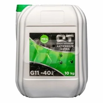 Антифриз QT MEG EXTRA -40 G11 зелений 10кг QT-OIL QT5624010