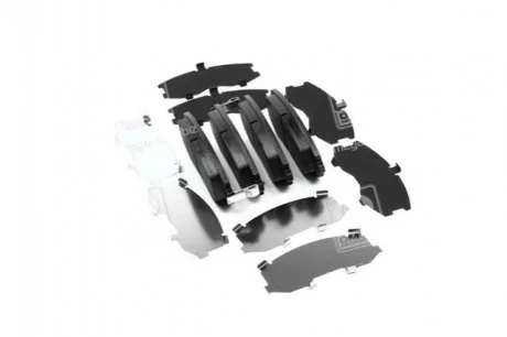 Колодка торм. диск. SUBARU FORESTER (SF, SG), IMPREZA (GD, GG) передн. (пр-во) TRW GDB3328