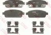 Колодка торм. диск. CHEVROLET CRUZE, ORLANDO передн./задн. (пр-во) TRW GDB1844 (фото 3)