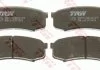 Колодка торм. диск. TOYOTA LAND CRUISER задн. (пр-во) TRW GDB1182 (фото 3)