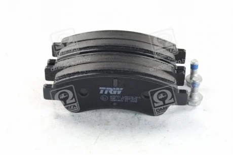 Колодка торм. диск. CITROEN C3, C4, DS3 PEUGEOT 206, 207 передн. (пр-во) TRW GDB1463