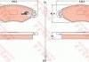 Комплект гальмівних колодок TRW GDB1402 (фото 3)