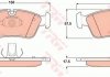 Колодка торм. диск. BMW 3 (E46) передн. TRW GDB1348 (фото 3)