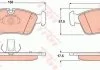 Колодка торм. диск. BMW 3 (E46) передн. (пр-во) TRW GDB1348 (фото 3)