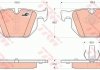 Комплект гальмівних колодок - дискові TRW GDB1730 (фото 4)