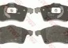 Колодка торм. диск. VW T4 (70XB, 70XC, 7DB, 7DW) передн. (пр-во) TRW GDB1282 (фото 4)