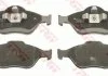 Колодка торм. диск. FORD FIESTA, FUSION, MAZDA 2 передн. (пр-во) TRW GDB1419 (фото 3)