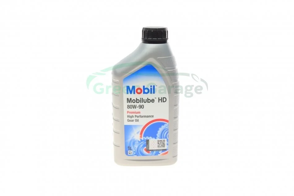 Масло трансмисс. Mobilube HD 80W-90 API GL-5 (Канистра 1л) MOBIL 142132 (фото 1)