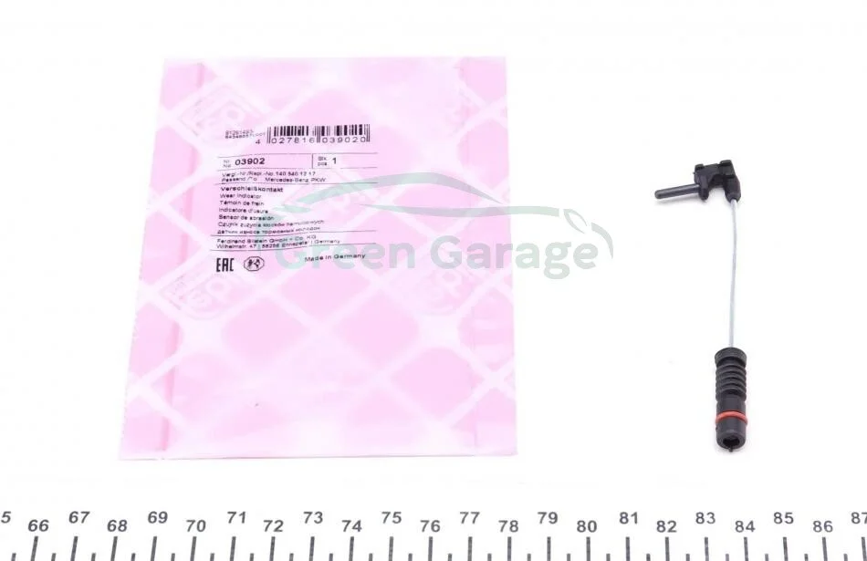 Контактор (реле) зносу гальмівних колодок FEBI BILSTEIN 03902 (фото 1)
