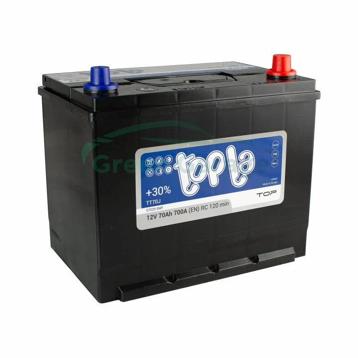 70 Ah/12V Top/Energy Japan Euro (0) 57029 Topla 118 870 (фото 1)