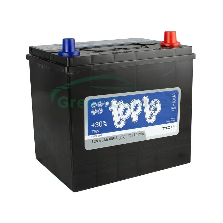 65 Ah/12V Top/Energy Japan Euro (0) 56568 Topla 118 665 (фото 1)