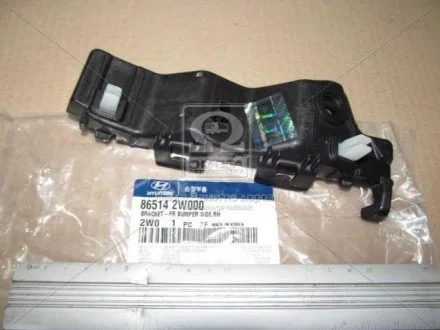 Крепление бампера пер. пра. HYUN SANTA FE 12-15 (пр-во Mobis) Hyundai/Kia/Mobis 865142W000