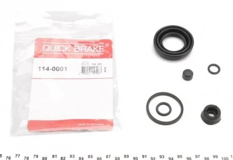 Ремкомплект супорта зад d=38 QUICK BRAKE 1140001