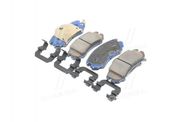 Колодки тормозные дисковые (пр-во Mobis) Hyundai/Kia/Mobis 581012HA10 (фото 1)