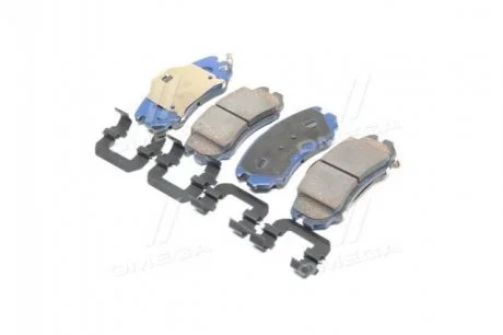 Колодки тормозные дисковые (пр-во Mobis) Hyundai/Kia/Mobis 581012HA10