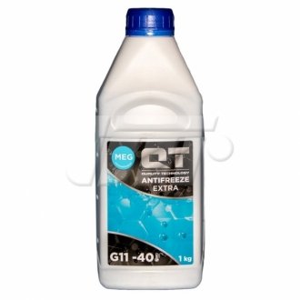 Антифриз QT MEG EXTRA -40 G11 синій 1кг QT-OIL QT563401