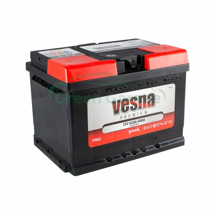 62 Ah/12V NEW!!!! Premium Euro(0) Vesna 415 062 (фото 1)