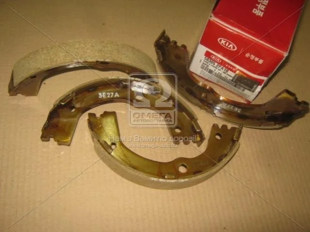 Колодки гальмівні задні ручного тормозу Hyundai/Kia/Mobis 583052PA10 (фото 1)