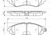 Комплект гальмівних колодок - дискові BOSCH 0986495059 (фото 1)