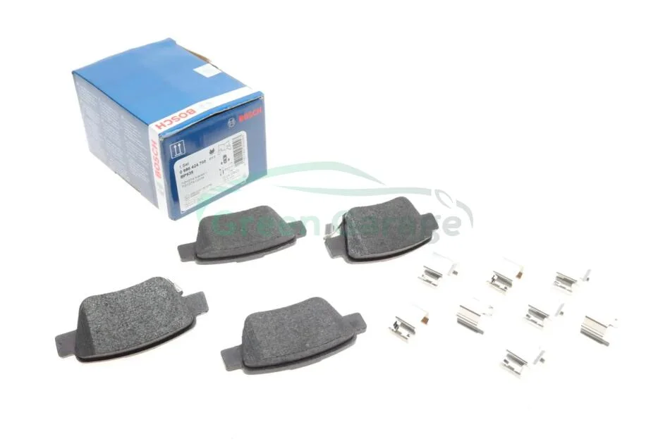 Комплект гальмівних колодок - дискові BOSCH 0986424798 (фото 1)