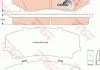 Колодка торм. диск. MAZDA CX-7 передн. (пр-во) TRW GDB3471 (фото 3)